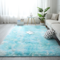 Tapete Nordic ins gradiente tie-dye para sala de estar